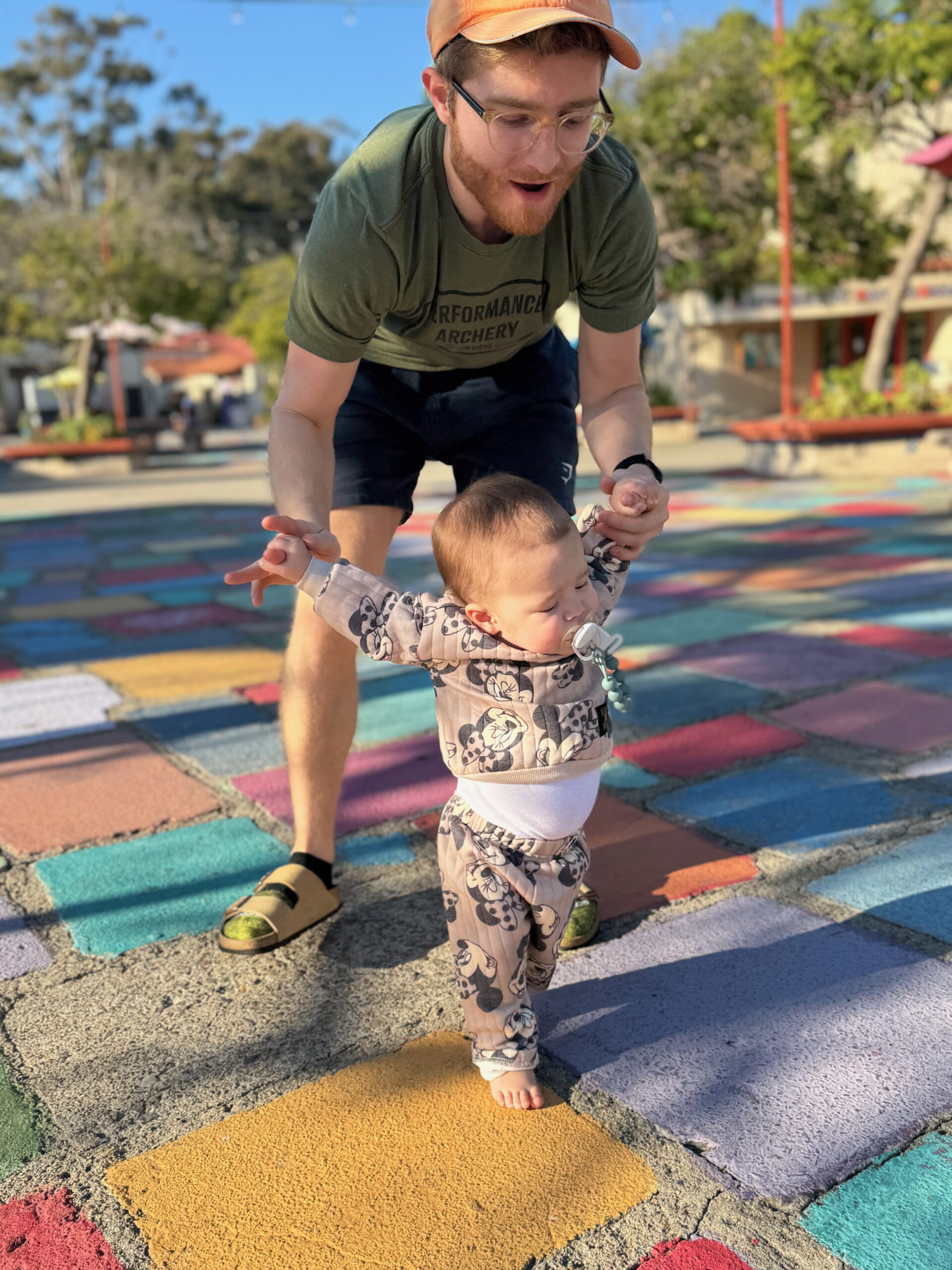 Guiding my young niece through Balboa Park